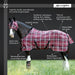 Kensington Equine Draft Horse Fly Sheet | Breathable 73% UV Protection Infographic