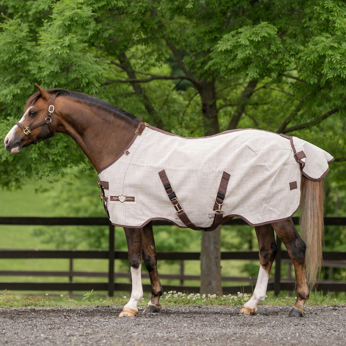 Kensington Equine Pony Fly Sheet | Breathable 73% UV Protection In Desert Sand