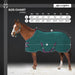 Bundle: Mid-Weight 180g Winter Horse Turnout Blanket, Neck Warmer & Blanket Storage Bag Kensington Protective Products
