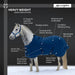 Bundle: Heavyweight 300g Winter Horse Turnout Blanket, Neck Warmer & Blanket Storage Bag Kensington Protective Products