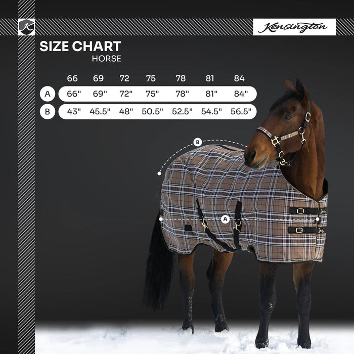 Supermesh® Winter Turnout Blanket - Supremely Durable, Waterproof & Breathable Kensington Protective Products