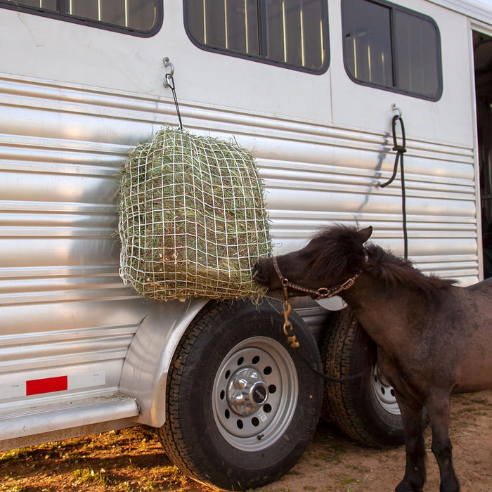 Freedom Feeder Trailer/Mini Hay Net - Slow Feed Hay Net - 2 Flake  - 3 Size Mesh Options Freedom Feeder