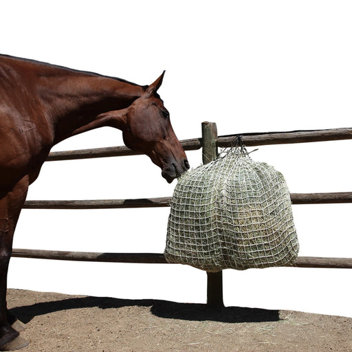 Freedom Feeder Day Net - Slow Feed Hay Net - 4 Flake - 3 Size Mesh Options Freedom Feeder
