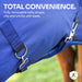 1200D Midweight 180g Horse Winter Turnout Blanket - Waterproof & Breathable Kensington Protective Products