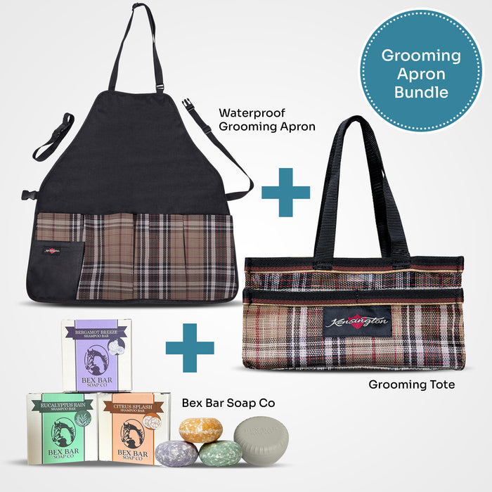 Bundle Waterproof Full Grooming Apron, Tote and BexBars