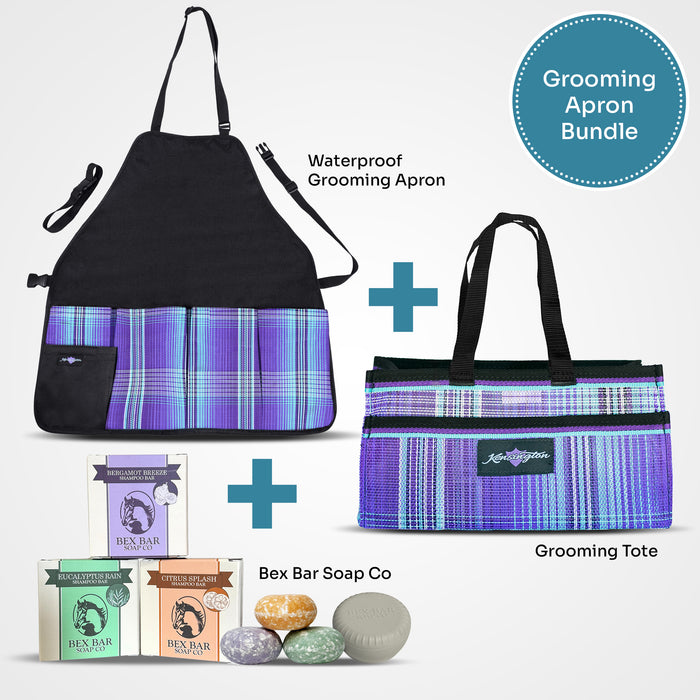 Bundle Waterproof Full Grooming Apron, Tote and BexBars
