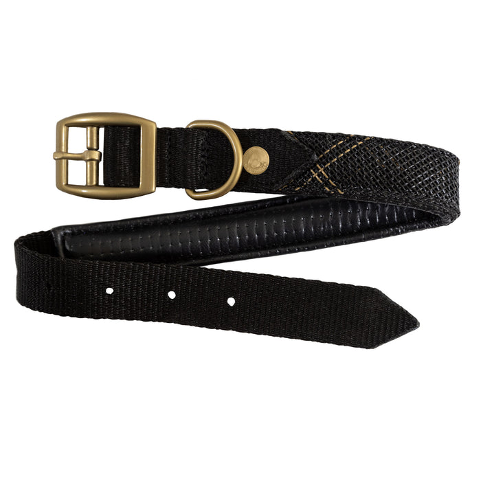 Nylon Dog Collar with Textilene & Padding