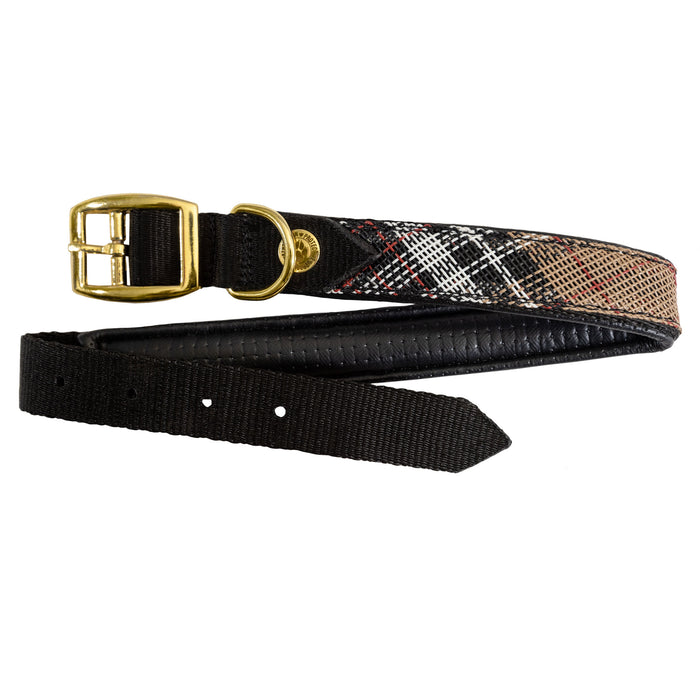 Nylon Dog Collar with Textilene & Padding