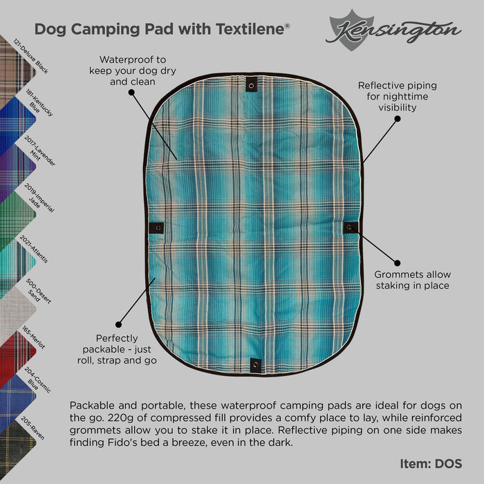 Dog Camping Pad with Textilene