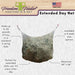 Freedom Feeder Extended Day Net - Slow Feed Hay Net - 2 String Bale - 3 Size Mesh Options Freedom Feeder