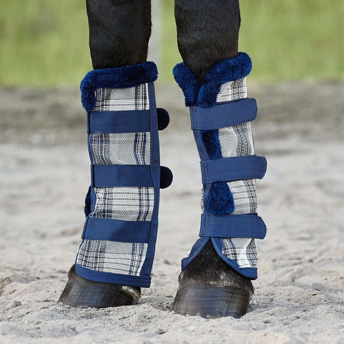 Horse Fly Boots with Fleece - Pair