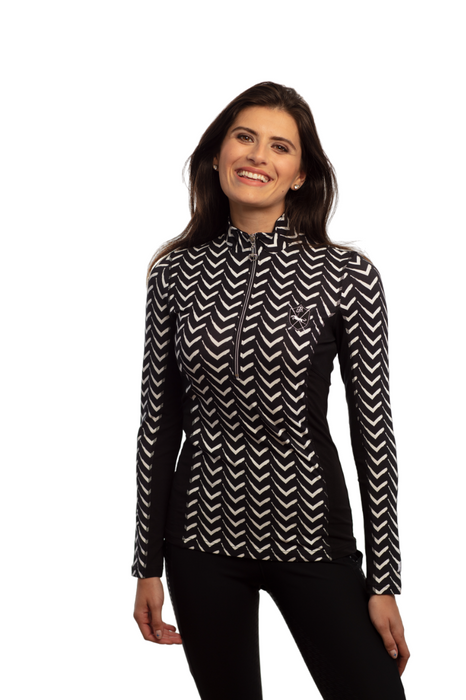 Ideal Show Shirt (Long Sleeve) - Black Print