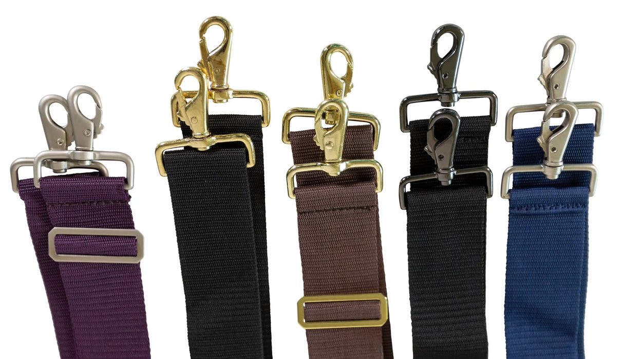 Replacement Belly Straps with Swivel Clips - Pair of Removable Surcingles Kensington Protective Products