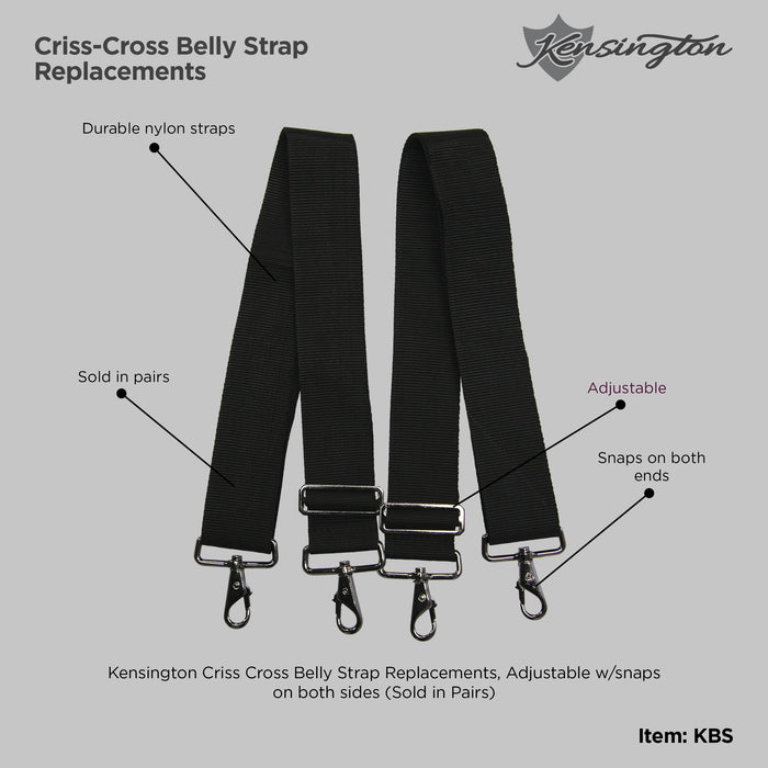 Criss-Cross Belly Strap Replacements