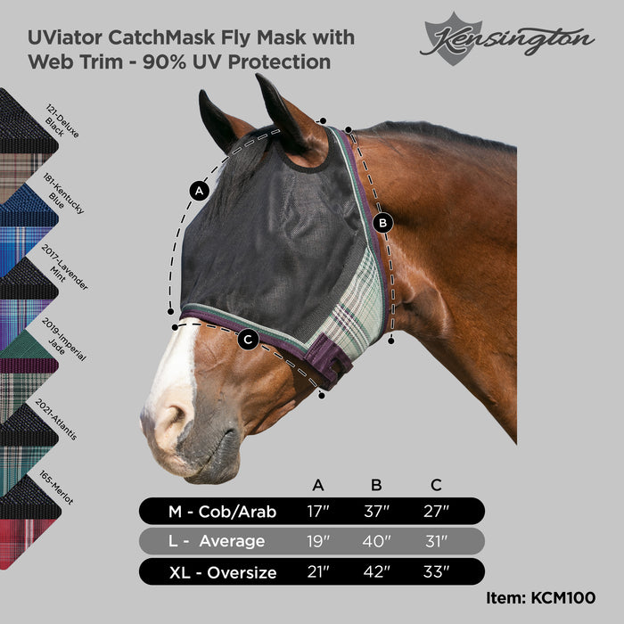 UViator CatchMask - Dual Ear Opening - 90% UV Blocking