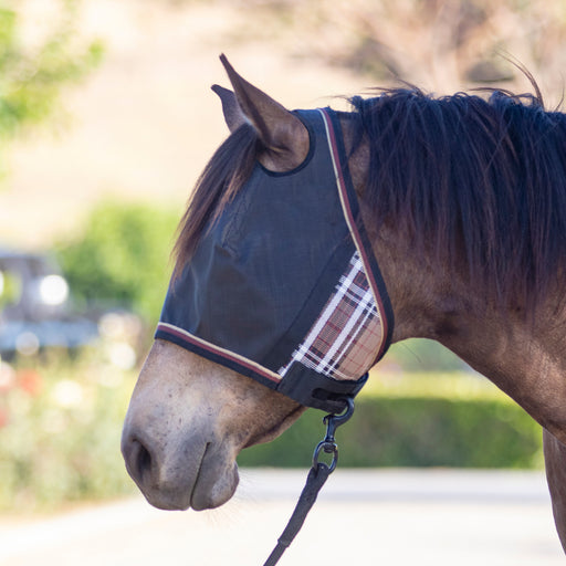 UViator CatchMask Fly Mask - 90% UV Blocking - Updated Dual Ear Design