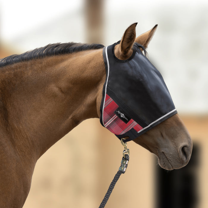 UViator CatchMask Fly Mask - 90% UV Blocking - Updated Dual Ear Design