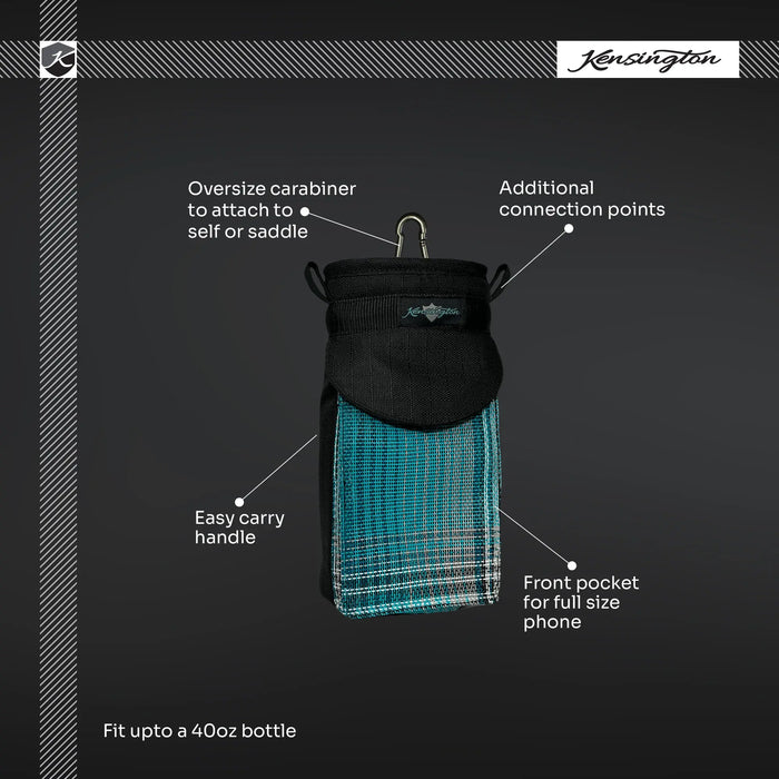 Deluxe Bottle Holder - Holds 40oz Bottle + Phone Kensington Protective Products