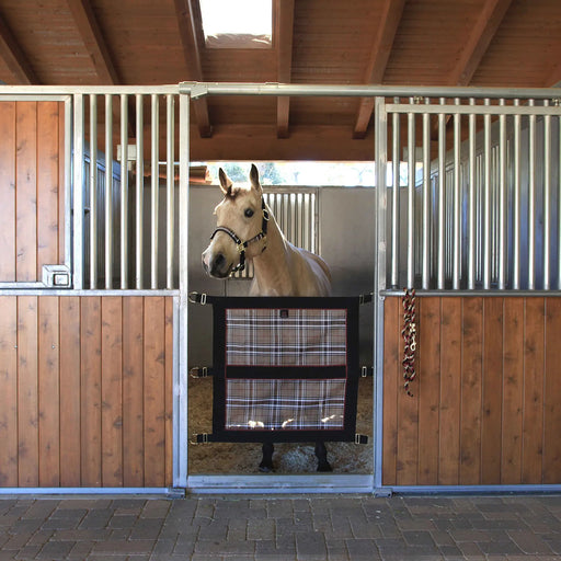 Kensington Equine Horse Stall Door Guard | More Secure Stall Guard In Deluxe Black