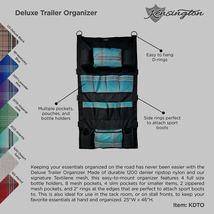 Deluxe Trailer Organizer Kensington Protective Products