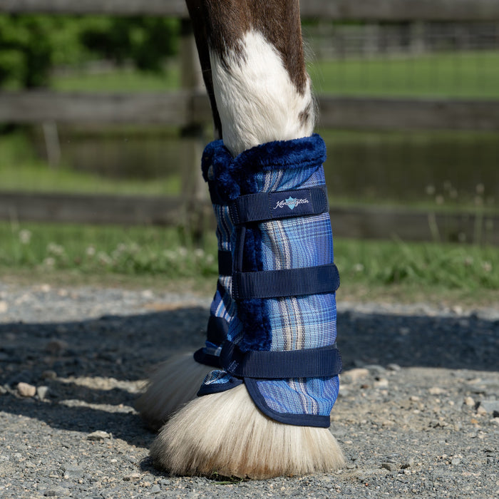 Draft Fly Boots with Fleece Trim - Set of 2 - 73% UV + Fly Protection