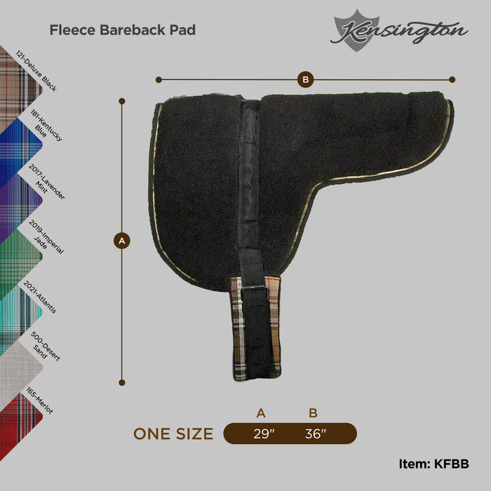 Fleece Bareback Pad