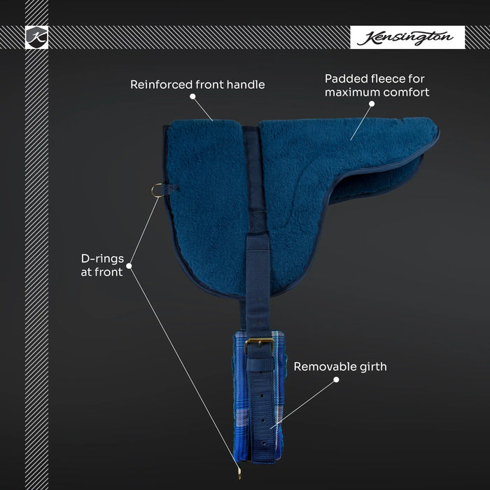 Plush Fleece Bareback Pad - Comfort for Horse & Human Kensington Protective Products