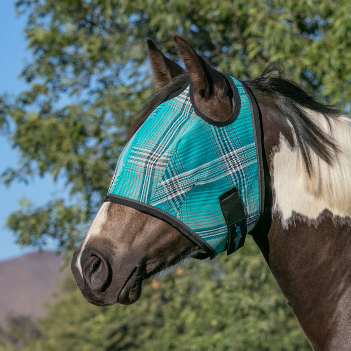 Kensington Equine Horse Fly Mask | UV blocking + Durable  In Atlantis