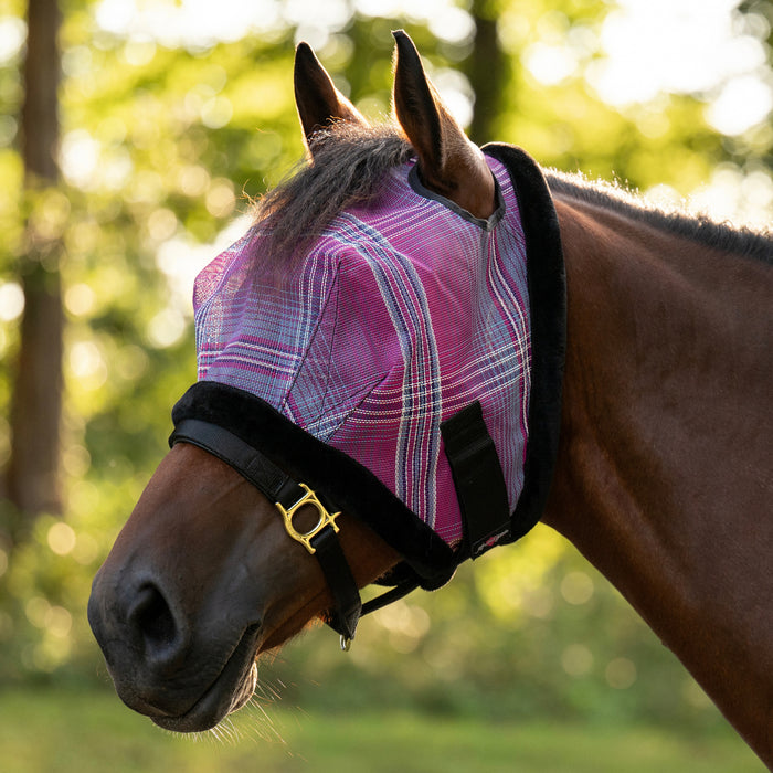 Fly Mask with Fleece Trim & 73% UV Protection