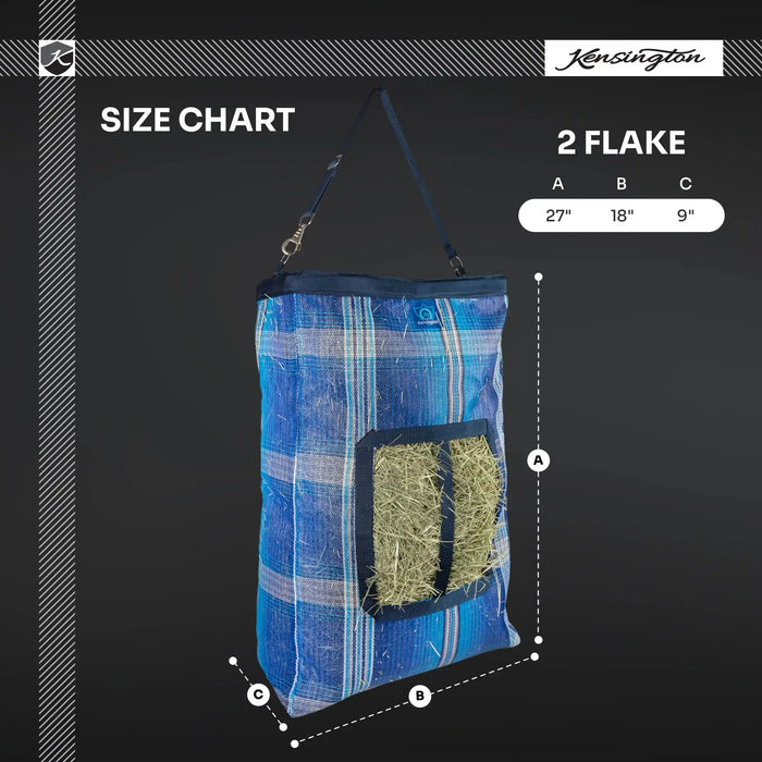 Hay Bag with Easy Load Rim - 2 Flake Capacity Kensington Protective Products