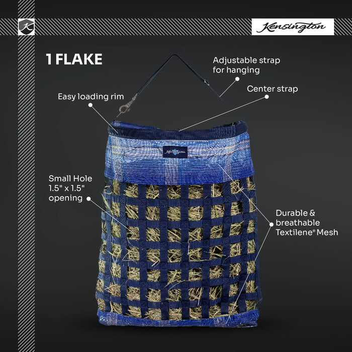 Slow Feed Hay Bag with Easy Load Rim - 2 Flake Capacity Kensington Protective Products