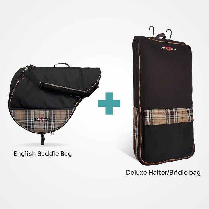 Bundle: English Saddle Protective Carry Bag & Halter/Bridle Bag Kensington Protective Products