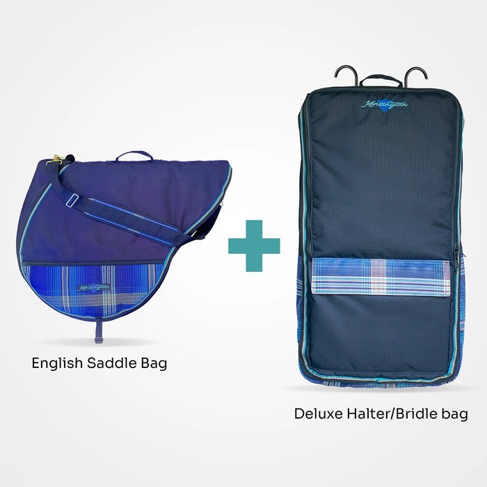 Bundle: English Saddle Protective Carry Bag & Halter/Bridle Bag Kensington Protective Products