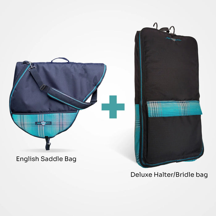 Bundle: English Saddle Protective Carry Bag & Halter/Bridle Bag Kensington Protective Products
