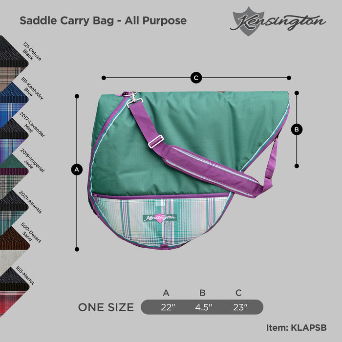 English Saddle Carry Bag