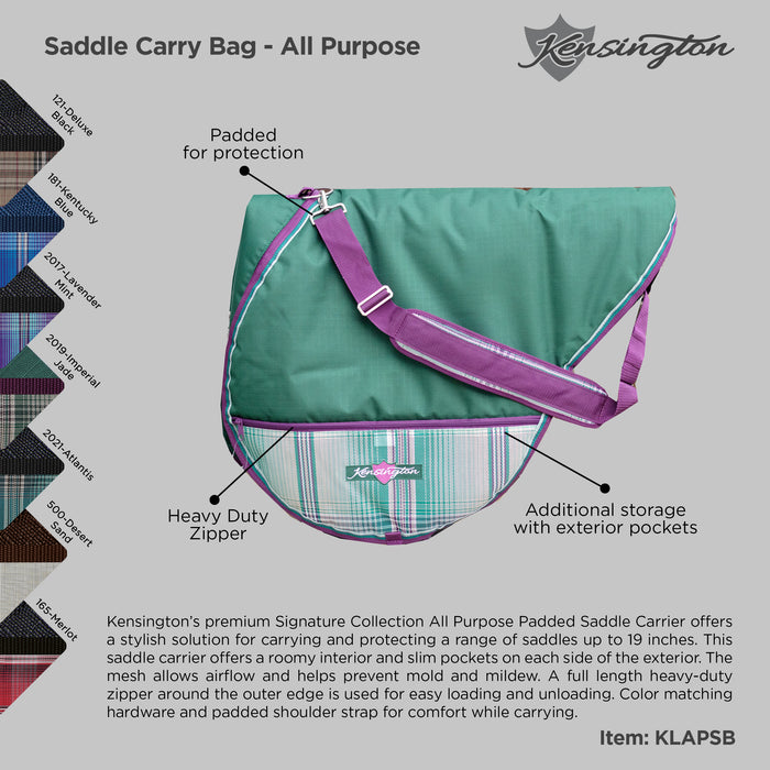 English Saddle Carry Bag