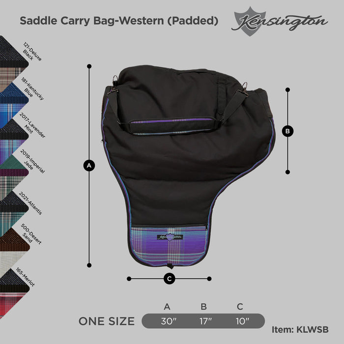 Western Saddle Carry Bag