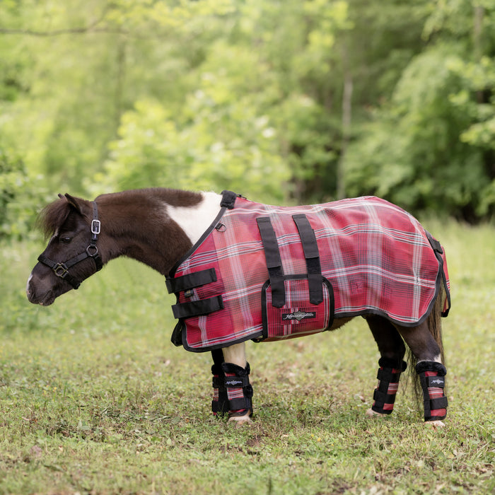 Mini Donkey Protective Fly Sheet with Belly Band - 73% UV Protection