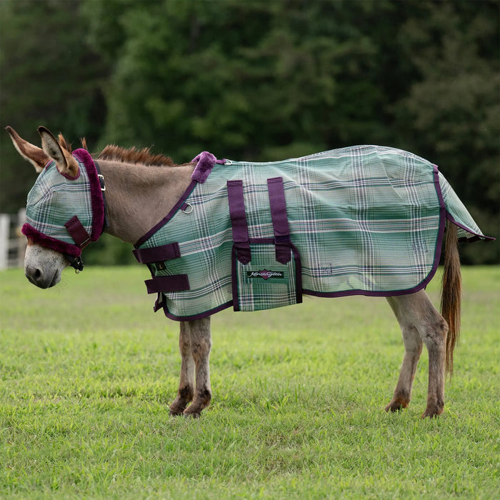 Mini Donkey Protective Fly Sheet with Belly Band - 73% UV Protection Kensington Protective Products