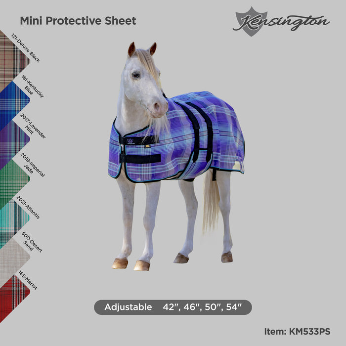 Mini Donkey Protective Fly Sheet with Belly Band - 73% UV Protection