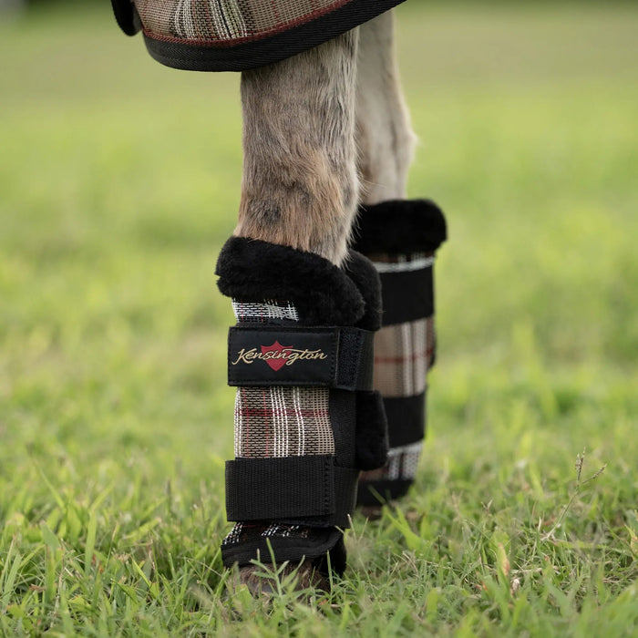 Mini Donkey Fly Boots with Fleece Trim - Set of 4 - 73% UV + Fly Protection Kensington Protective Products