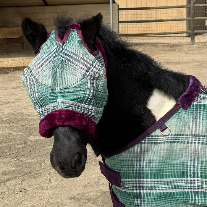 Mini Fly Mask with Fleece Trim - 73% UV Blocking Kensington Protective Products
