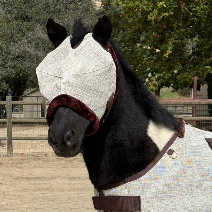 Mini Fly Mask with Fleece Trim - 73% UV Blocking Kensington Protective Products