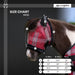 Kensington Mini Horse Fly Mask with Ears & Fleece Trim | UV Blocking Size Chart