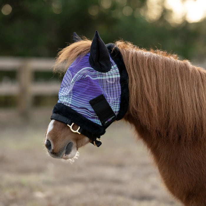 Mini Fly Mask with Fleece Trim & Ears - 73% UV Blocking Kensington Protective Products