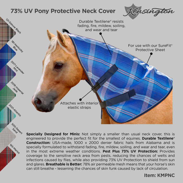 Mini/Pony Protective Neck Cover - 73% UV Blocking