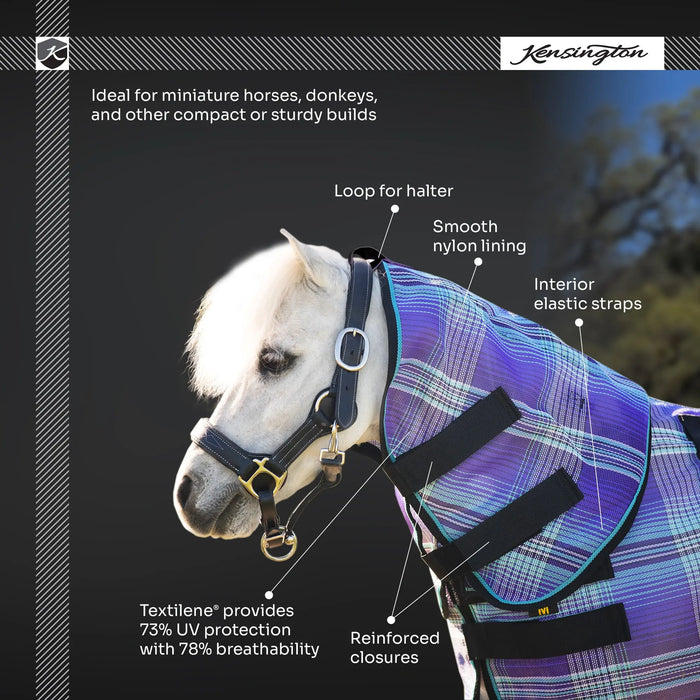 Mini Protective Neck Cover - Pairs with Fly Sheet - 73% UV Blocking Kensington Protective Products