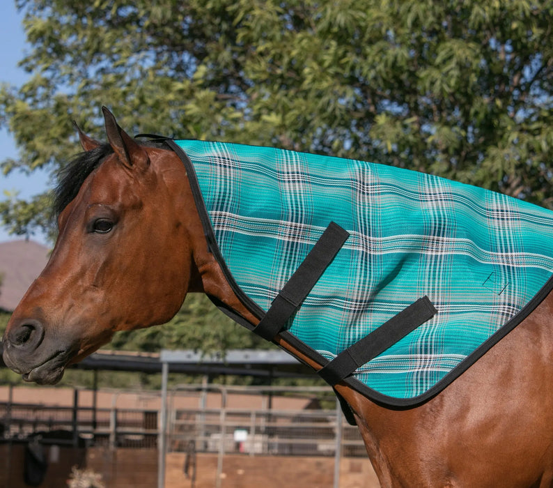 Horse Protective Neck Cover - Pairs with Fly Sheet - 73% UV Blocking Kensington Protective Products