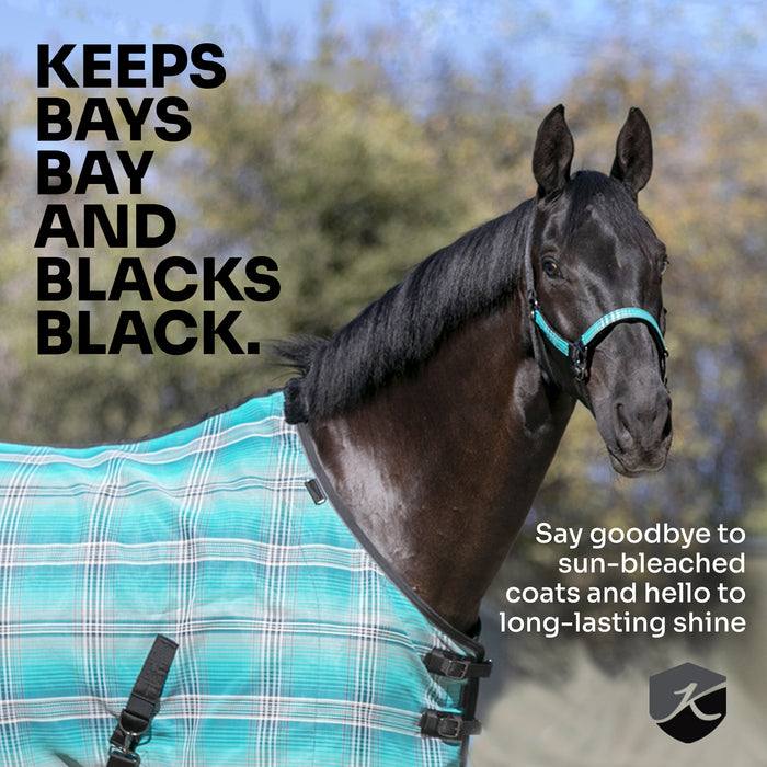 Kensington Equine Draft Horse Fly Sheet | Breathable 73% UV Protection Feature 1