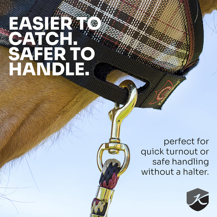 Kensington UViator Horse/Equine Fly Mask with Ears 90% UV Protection Feature 2